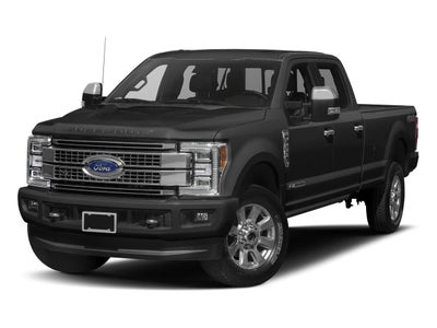 2018 Ford Super Duty F-350 SRW Platinum 4WD Crew Cab 6.75' Box