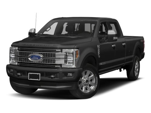 2018 Ford Super Duty F-350 SRW Platinum 4WD Crew Cab 6.75' Box