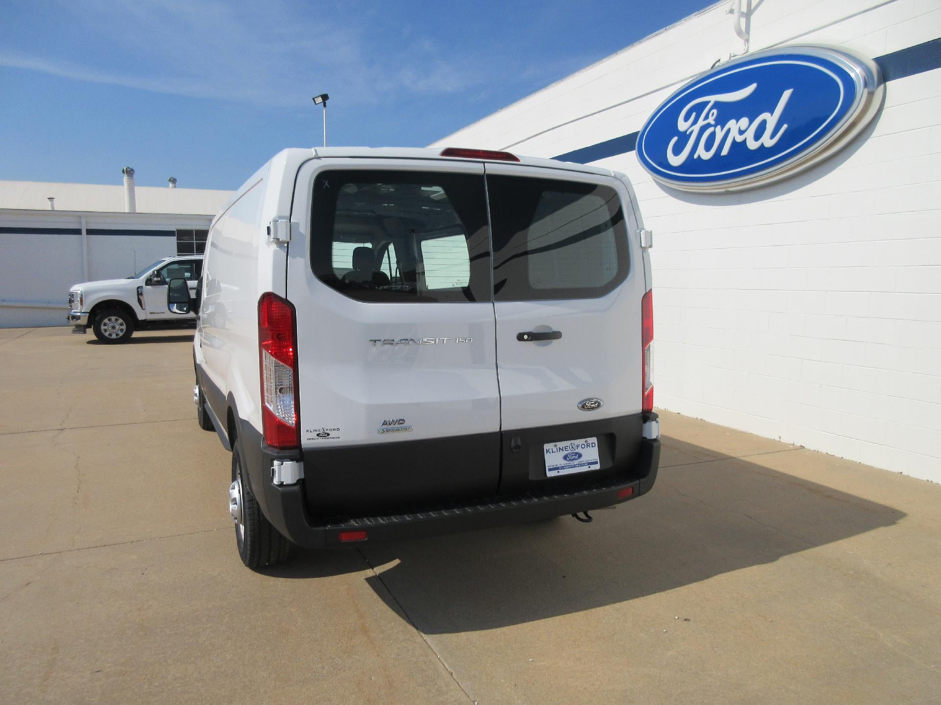 2023 Ford Transit Cargo Van T-150 148" Low Rf 8670 GVWR AWD